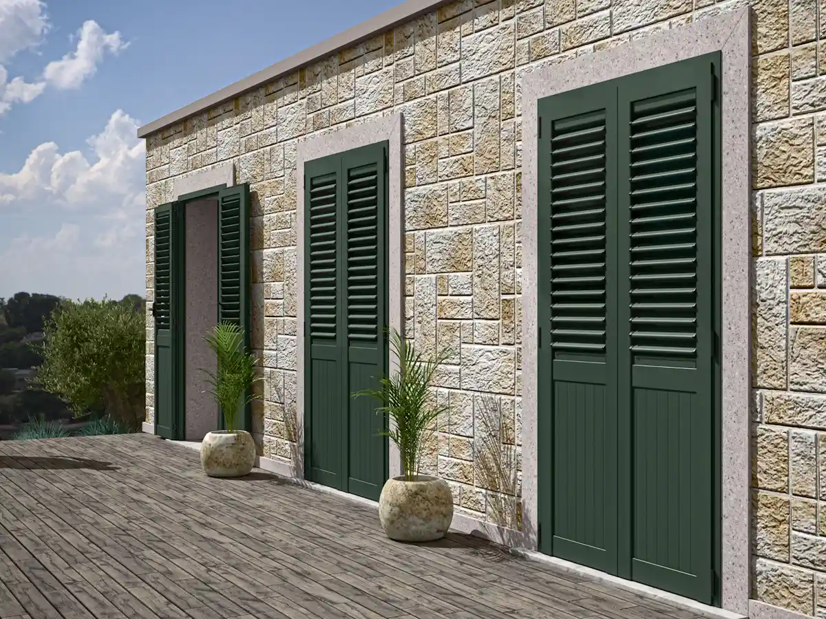 Zaria Facade Aluminium Shutters EUX Systems